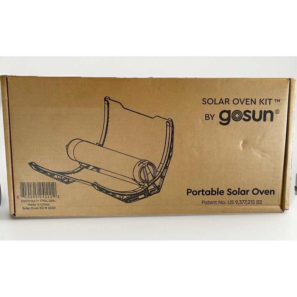 GoSun Solar Oven Kit Portable Solar Oven 12.5 fl oz 550°F w/ Carry Bag New!